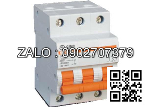 MCB 3P 25A 6kA SC68N/C3025 Sino