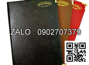 Sổ Classic Hải tiến C6- 160 -Bìa giả da Đen