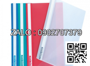 File rút gáy Trà My A4 hồng, xanh, cứng