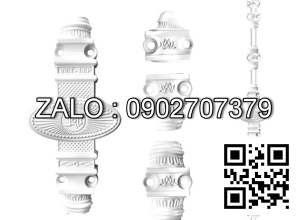 Clemon (Hợp kim) CS 09891 (Trắng sứ)