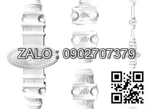 Clemon (Hợp kim) KK 09892 (Trắng sứ)