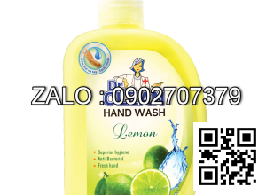 Sữa rửa tay sạch khuẩn Dr.CLEAN HAND WASH (Lemon) chai 500ml