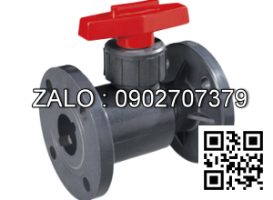 Van bi uPVC mặt bích 2 ngã DN30