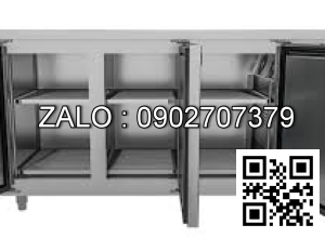 BÀN MÁT INOX SALAD 3 CÁNH LASSELE 474 LÍT LHRT-3B-1800