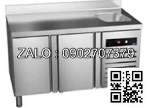 BÀN MÁT INOX NGĂN KÉO ASBER 184 LÍT GTP-7-147-14 R