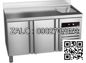 BÀN MÁT INOX NGĂN KÉO ASBER 157 LÍT GTP-7-147-06 R