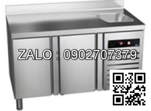 BÀN MÁT INOX NGĂN KÉO ASBER 145 LÍT GTP-6-150-12