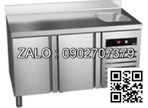 BÀN MÁT INOX NGĂN KÉO ASBER 416 LÍT GTP-6-169-14 R