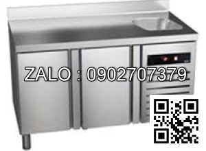 BÀN MÁT INOX NGĂN KÉO ASBER 167 LÍT GTPB-225