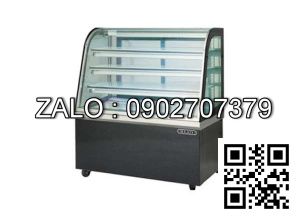 Tủ trưng bày bánh kem kính cong Okasu CCS15SB13-3FB