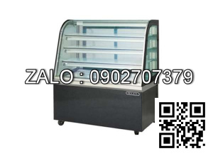 Tủ trưng bày bánh kem kính cong Okasu CCS24SB13-3FB