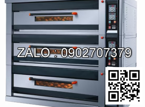 Lò nướng bánh chạy Gas cao cấp với ngăn ủ lạnh NFR-40HF