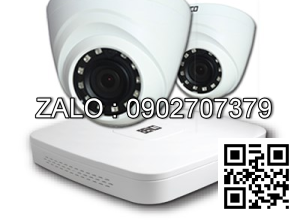 Trọn bộ Camera Benco 2 mắt Full HD 2.0M BEN-XVR1104C