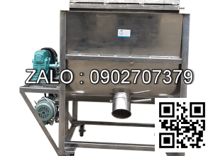 Máy trộn nguyên liệu nằm ngang inox MTI-02
