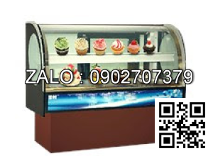 TỦ MÁT TRƯNG BÀY BÁNH KEM 350 LÍT SNOW VILLAGE DG-1500FK