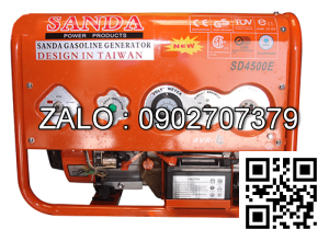 Máy phát điện chạy xăng Sanda SD4500R ( 3.1Kva)