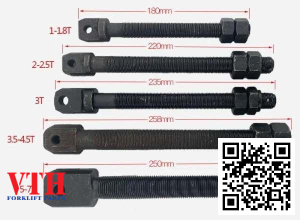 Bulong đầu xích M18xL114mm