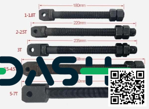 Bulong đầu xích M24*L250mm