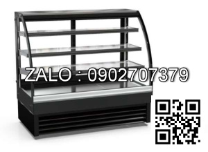 Tủ trưng bày bánh kính cong Firscool DS2400-27