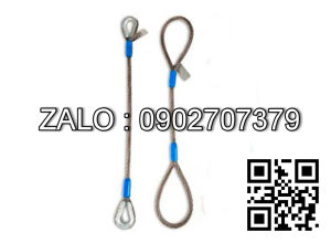 Sling cáp thép 1 chân đường kính cáp 48mm