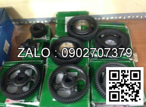 Bộ nhông đầu động cơ KOMATSU 4D95LE , 4 CYL , CM3