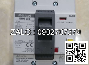 Aptomat chống giật LS ELCB 3P 60A 18kA EBN53c
