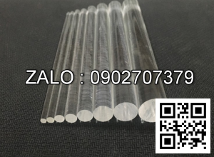 Cây Nhựa Mica Tròn Đặc Ø 50x2000mm