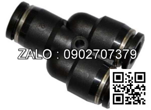 Đầu Nối Khí Chữ Y OD12 mm Đen Airtac PY12D