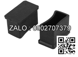 Nút cao su chữ nhật đóng bàn ghế sắt hộp 30x60mm