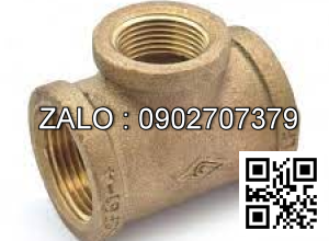 Tê (Tee) đều ren ngoài thau D21