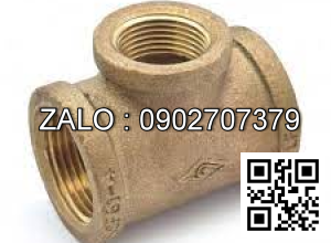 Tê (Tee) đều ren ngoài thau D225