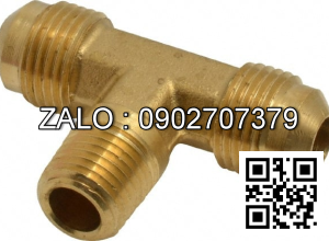 Tê 3 đầu ren ngoài có 2 đầu côn 13