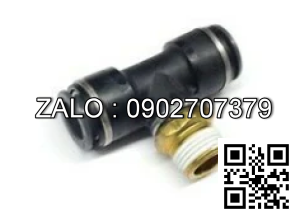 Tê nối ống ren ngoài giữa 9.6mm