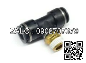 Tê nối ống ren ngoài giữa 17mm