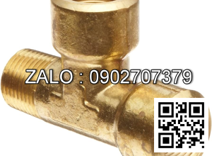 Tê (Tee) 1 ren ngoài , 2 ren trong thau phi 9.6mm