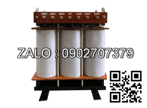 Biến áp Tự ngẫu 3P 380V/220V-120KVA-Dây Đồng - Nhản hiệu : SANDA HD