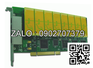 Card ghi âm điện thoại Zibosoft 4 cổng (Card ZS-43
