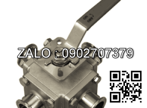 Van bi Inox lắp ren 4 ngã DN35