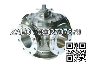 Van bi Inox lắp ren 5 ngã DN33