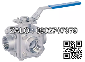 Van bi Inox 4 ngã DN35