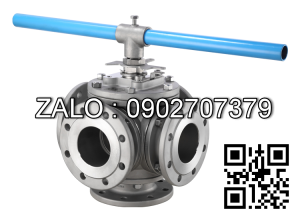 Van bi Inox 5 ngã DN10