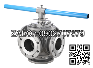 Van bi Inox 5 ngã DN65