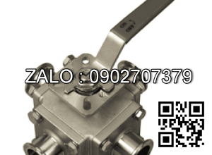 Van bi Inox ren ngoài 4 ngã DN15