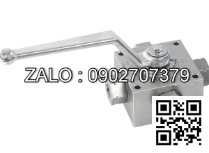 Van bi Inox ren ngoài 4 ngã DN33