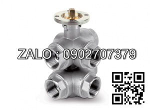 Van bi Inox ren trong 6 ngã DN40