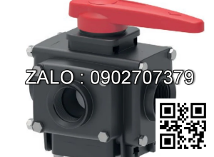 Van bi Inox ren trong ỏ giữa 5 ngã DN35