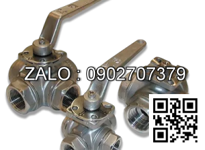 Van bi Inox ren ngoài ỏ giữa 4 ngã DN8