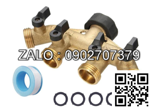 Van bi nhựa PVC 6 ngã DN33