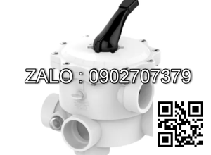 Van bi nhựa PVC ren trong và ren ngoài 4 ngã DN8