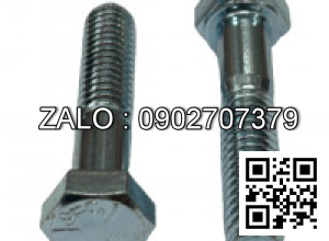 Bulong inox M8x30mm ren suốt